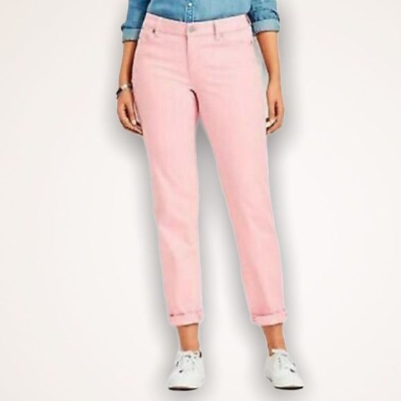 TALBOTS Flawless Rolled Cuff Boyfriend Jean - Picture 1 of 10